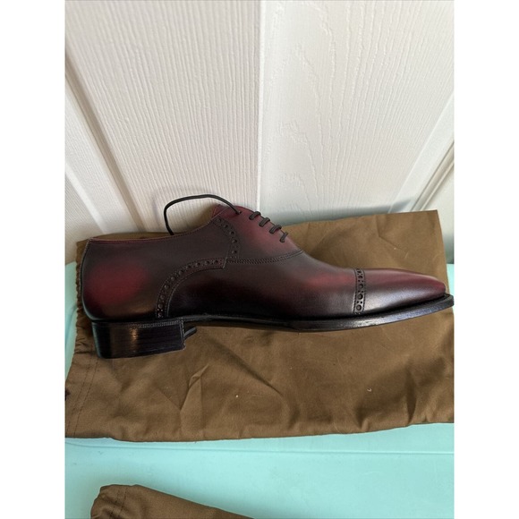 Corthay Kleber Cap Toe Oxford Burgundy 8.5 US - 7.5 UK - 41.5 EU main image 13
